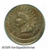 Image 1 : 1878 1C Indian Cent--Struck 15% Off Center--Fine 