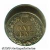 Image 2 : 1907 1C Indian Cent--Struck 22% Off Center--XF45 