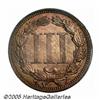 Image 2 : 1865 3C Three Cent Nickel, Judd-411, Pollock-482,