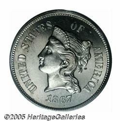 1867 5C Five Cents, Judd-566, Pollock-627, Low R.