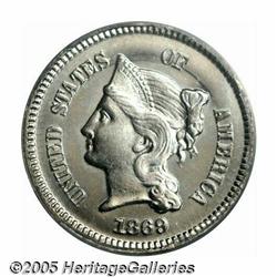 1869 1C One Cent, Judd-666, Pollock-741, 742, 743