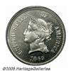 1869 5C Five Cents, Judd-683, Pollock-762, Low R.