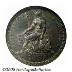 1870 H10C Half Dime, Judd-817, Pollock-906, High 