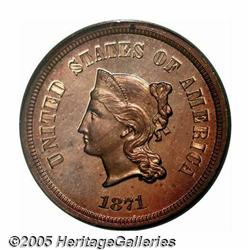 1871 5C Five Cents, Judd-1051, Pollock-1185, R.5,