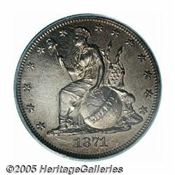 1871 50C Half Dollar, Judd-1114, Pollock-1250, Hi