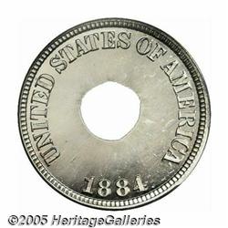 1884 1C One Cent, Judd-1721, Pollock-1929, R.5, P