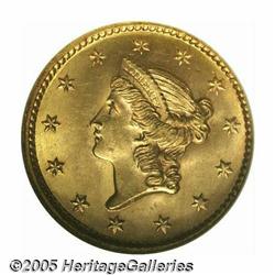 1853 G$1 MS66 NGC. The 1853 is available in all g