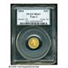 Image 3 : 1854 G$1 Type Two MS63 PCGS. After Treasury Secre