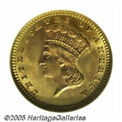 1888 G$1 MS67 NGC. While many surviving 1888 gold