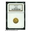 1872-S $2 1/2 AU58 NGC. Some weakness is noted in