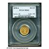 1878-S $2 1/2 MS62 PCGS. The surfaces display a c