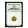 1902 $2 1/2 MS65 NGC. Sharply struck and fully lu