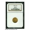 1903 $2 1/2 MS64 NGC. Brilliant and sharply struc