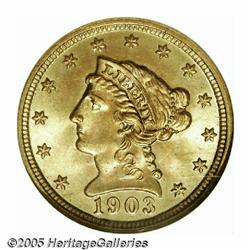 1903 $2 1/2 MS68 NGC. When compared to other issu