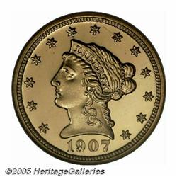 1907 $2 1/2 PR66 Cameo NGC. Catalogers have often