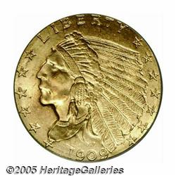 1909 $2 1/2 MS65 PCGS. This is a lovely Gem with 