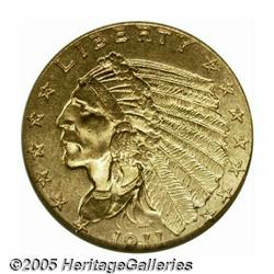 1911-D $2 1/2 MS61 NGC. Sharply struck with a bol