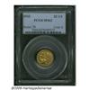 1912 $2 1/2 MS62 PCGS. Bright peach-gold surfaces