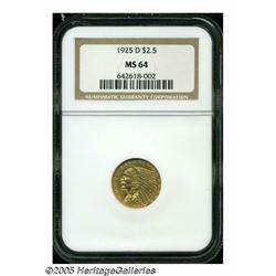 1925-D $2 1/2 MS64 NGC. This is a wonderful examp