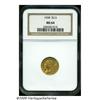 Image 1 : 1928 $2 1/2 MS64 NGC. Lustrous surfaces display g