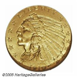 1910 $2 1/2 PR66 S NGC. The proof mintage for the