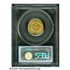 Image 2 : 1856 $3 AU58 PCGS. Light yellow-gold color with n