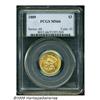 Image 3 : 1889 $3 MS66 PCGS. This is a remarkable example o