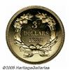 Image 2 : 1882 $3 PR64 Deep Cameo Uncertified. An intense P