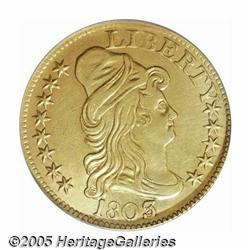 1803/2 $5 AU Details, Whizzed, NCS. Breen-6441, B