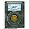 Image 1 : 1854-D $5 Large D XF40 PCGS. Variety 30-?. The mi