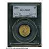 1884-S $5 MS63 PCGS. A true condition rarity amon