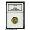 1901-S $5 MS64 NGC. A lovely type coin that has t