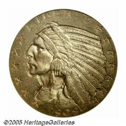 1909-O $5 MS63 NGC. The premier rarity in the Ind