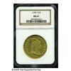 Image 3 : 1799 $10 Large Stars Obverse MS61 NGC. Breen-6841