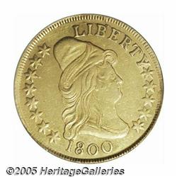 1800 $10 AU Details, Mount Removed, NCS. B. 1-A, 