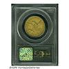 Image 2 : 1850 $10 Small Date AU50 PCGS. Considerably scarc