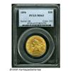 Image 1 : 1894 $10 MS63 PCGS. Apricot-gold surfaces display