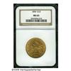 Image 1 : 1894 $10 MS63 NGC. This coin displays honey-gold 