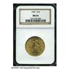 1901 $10 MS64 NGC. The hair above Liberty's ear s