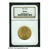 Image 1 : 1901 $10 MS64 NGC. Boldly struck and lustrous, wi