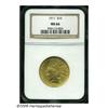 Image 3 : 1911 $10 MS66 NGC. Both sides of this impeccable 