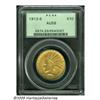 1913-S $10 AU58 PCGS. A honey-gold Indian Ten tha