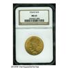 Image 1 : 1914-D $10 MS63 NGC. Well struck but exhibiting s