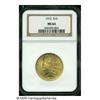 Image 3 : 1915 $10 MS64 NGC. A brilliant Mint State coin th
