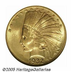 1932 $10 MS65 NGC. A lustrous Gem that boasts a t