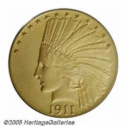 1911 $10 PR66 PCGS. A breathtaking piece of matte