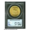 Image 4 : 1857 $20 MS61 PCGS. The 1857 is a very scarce dat