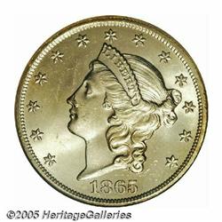 1865 $20 S.S. Republic MS62 NGC. Gleaned from thi