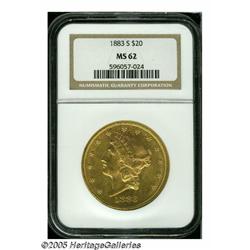 1883-S $20 MS62 NGC. The 1883-S Double Eagle para