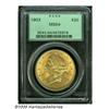 Image 1 : 1903 $20 MS64 PCGS. Sharply struck with bright mi